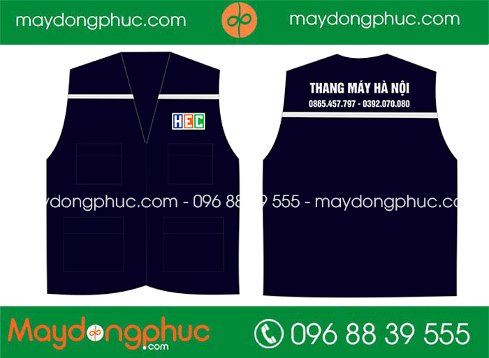May áo gile HEC Thang máy Hà Nội