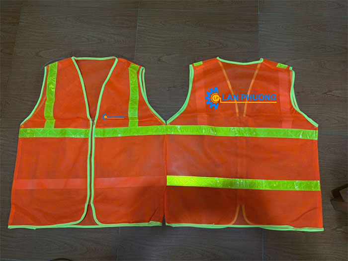 May áo gile lưới Công ty Lan Phuong