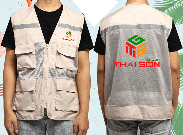 May áo gile Thai Son Group