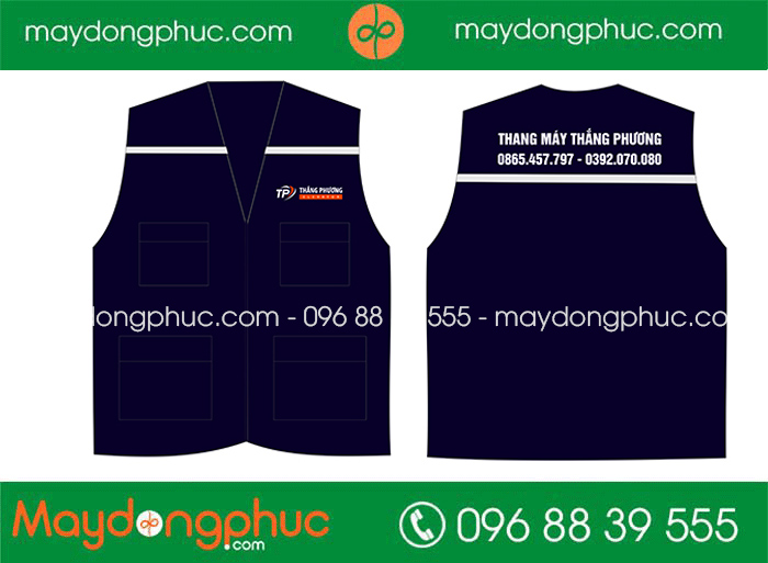 May áo gile Thang máy Thắng Phương