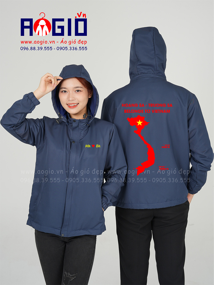 May áo gió Hoàng Sa – Trường Sa Belongs to Vietnam