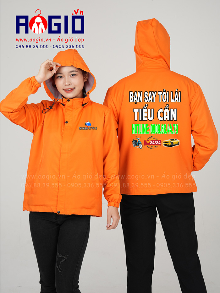 May áo gió Dịch vụ Bạn say tôi lái