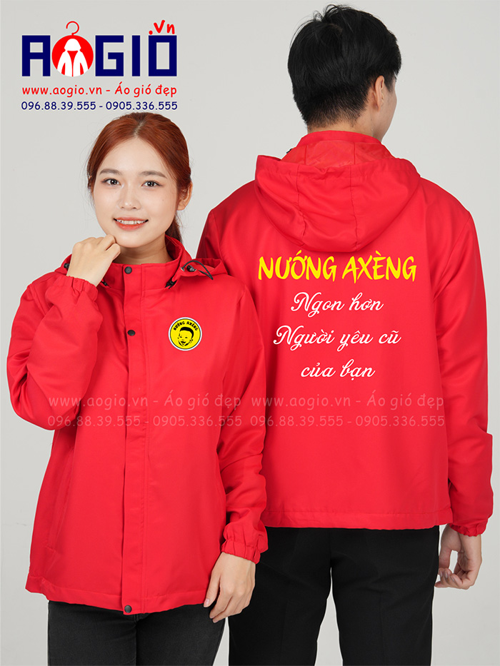 May áo gió Quán Nướng Axèng