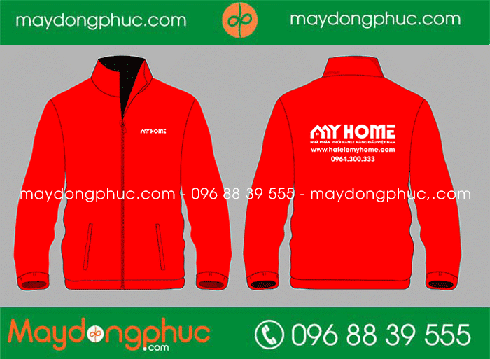 May áo khoác Công ty Amyhome