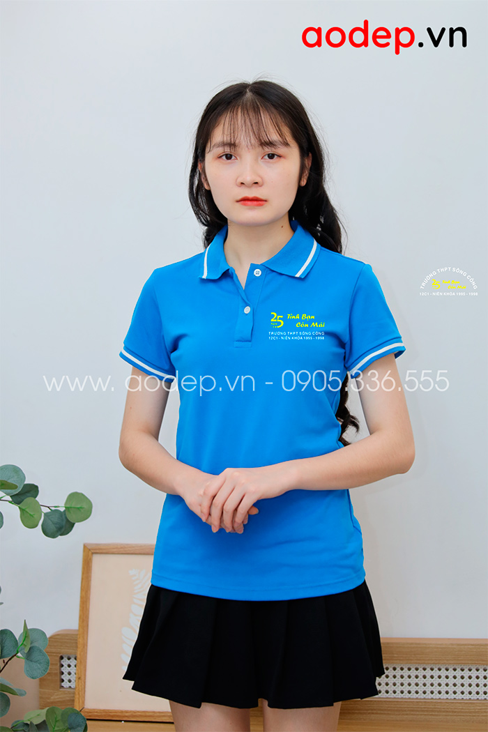 May áo Lớp 12C1 trường THPT Sông Công 25 năm tình bạn