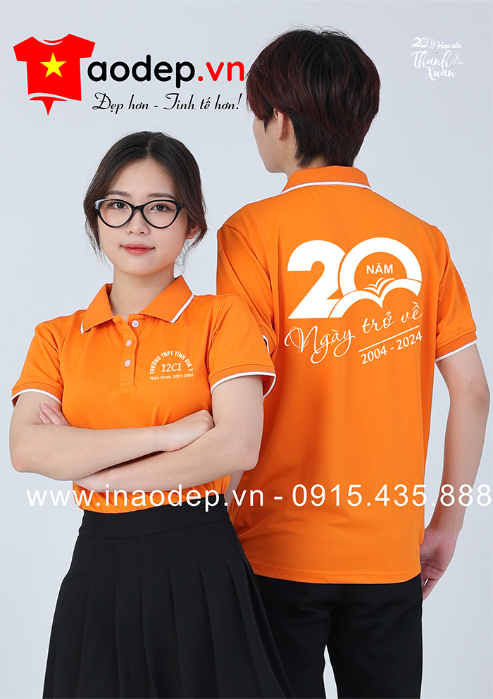 May áo Lớp 12C1 Trường THPT Tĩnh Gia 1 – 20 năm Ngày trở về