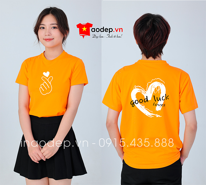May áo Lớp 12L Good luck