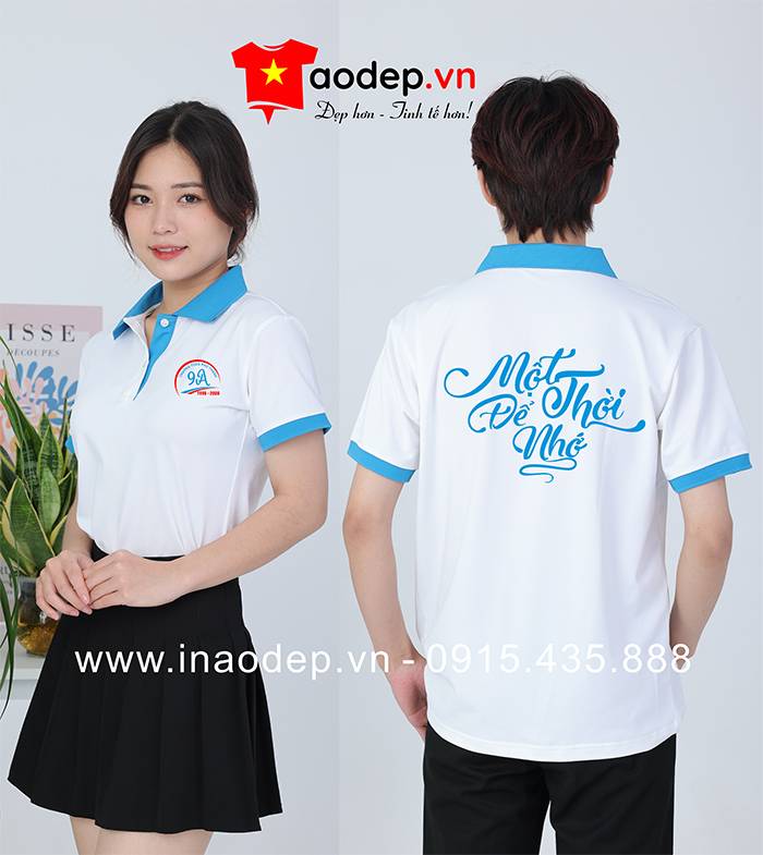May áo Lớp 9A Trường THCS Phú Thành 1996-2000
