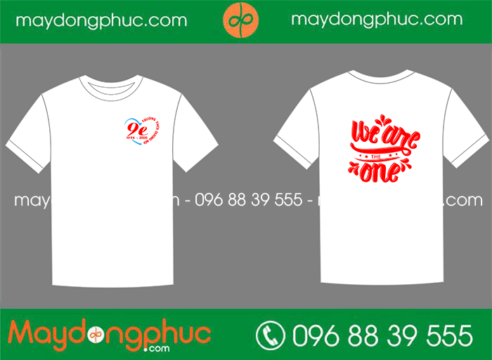 May áo Lớp 9E trường THCS Dương Nội