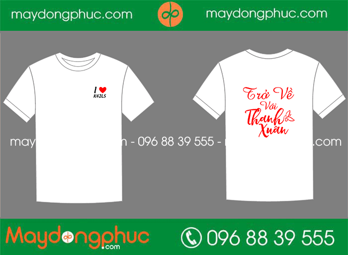 May áo Lớp K42LS Trở về với Thanh Xuân