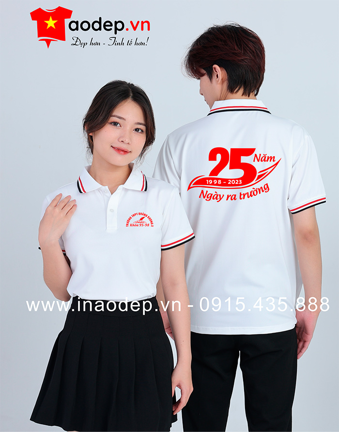 May áo Lớp Khóa 95-98 Trường THPT Quảng Xương 2