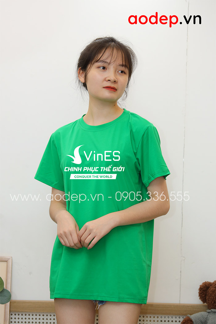 May áo nữ form rộng Công ty VinES