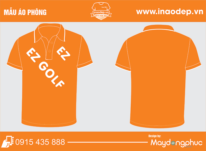 May áo phông đồng phục EZ GOLF