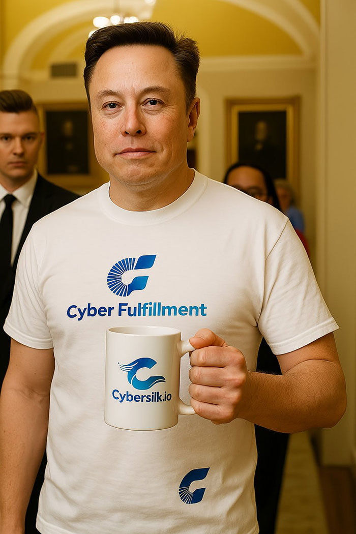 May áo phông Công ty Cybersilk.io