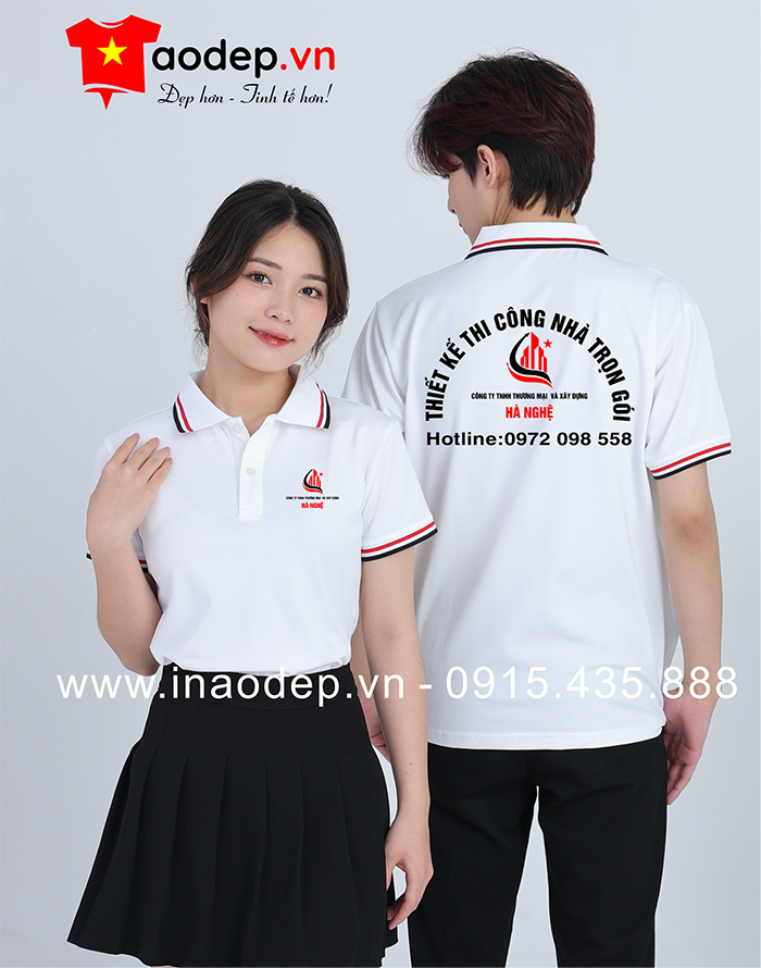 May áo phông Công ty TNHH Thương mại và Xây dựng Hà Nghệ