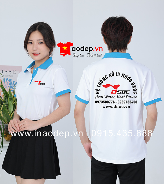 May áo phông Hệ thống xử lý nước DSOC