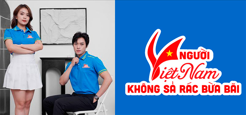 May áo phông Người Việt Nam Không sả rác bừa bãi
