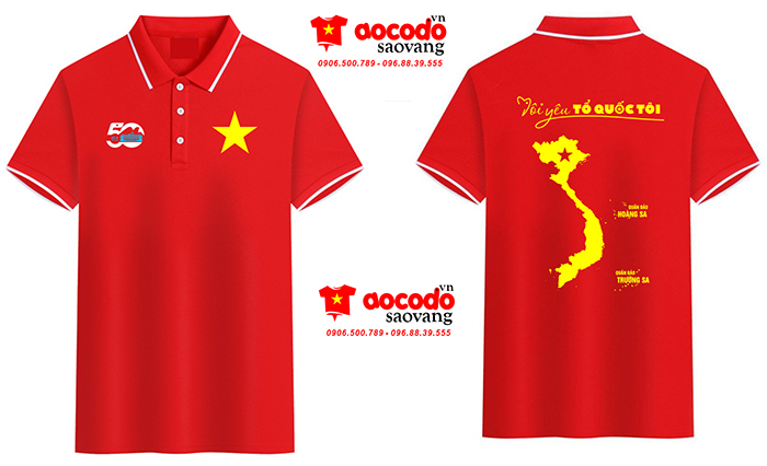 May áo phông Tôi yêu Tổ quốc tôi – kỉ niệm 50 năm