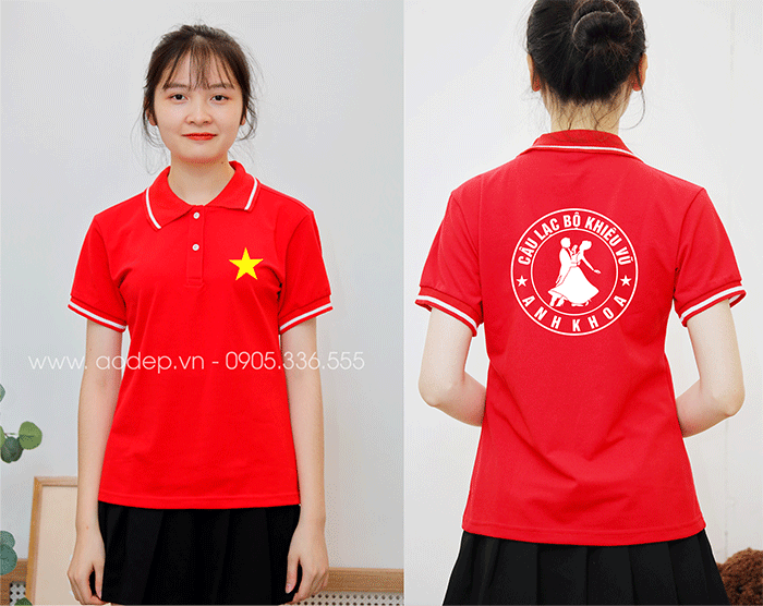 May áo Câu lạc bộ khiêu vũ Anh Khoa