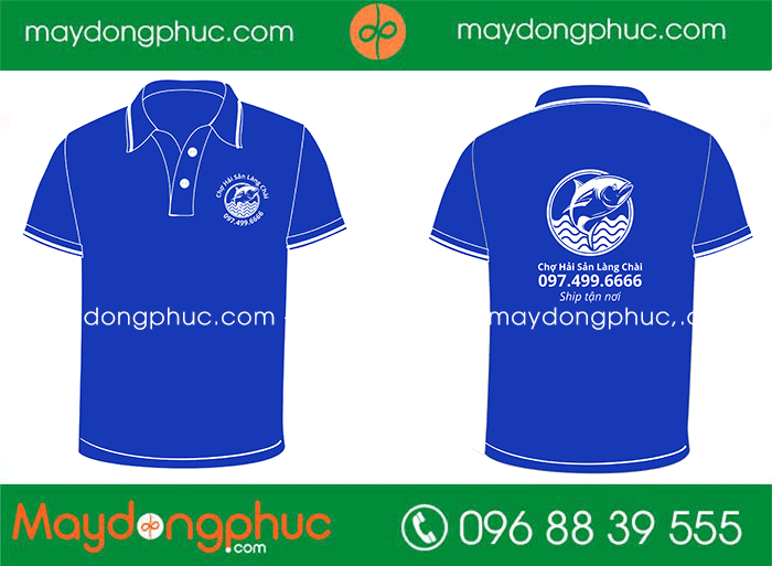 May áo phông Chợ hải sản Làng Chài