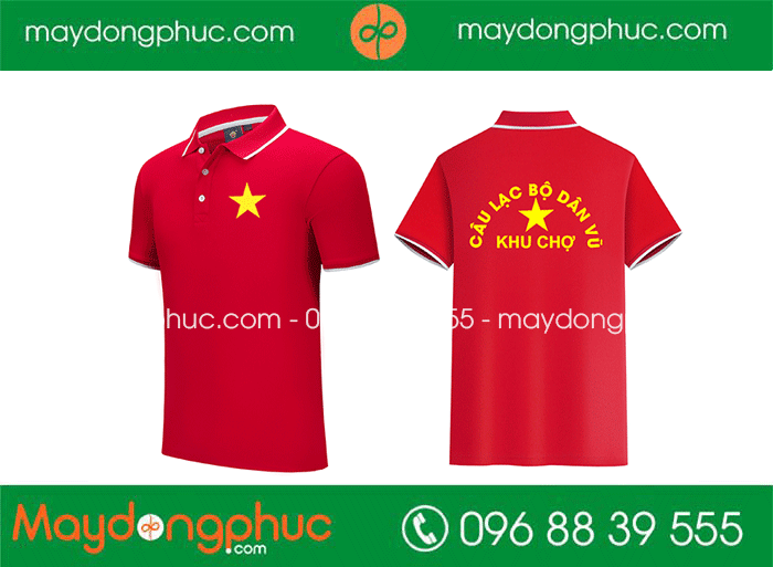 May áo phông Câu lạc bộ dân vũ Khu chợ