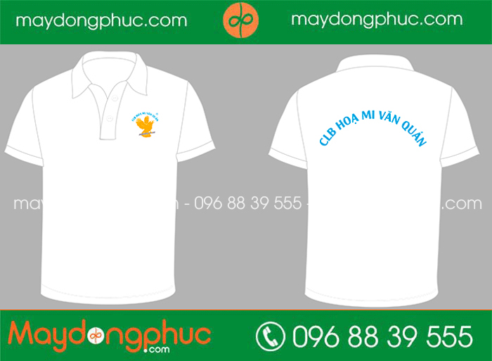 May áo phông CLB Họa mi Văn Quán