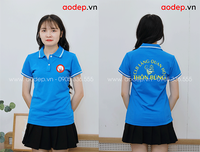 May áo phông CLB Làng quan họ Thôn Bùng