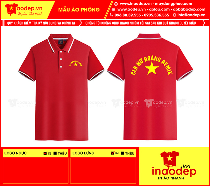 May áo phông CLB Nữ hoàng Remix