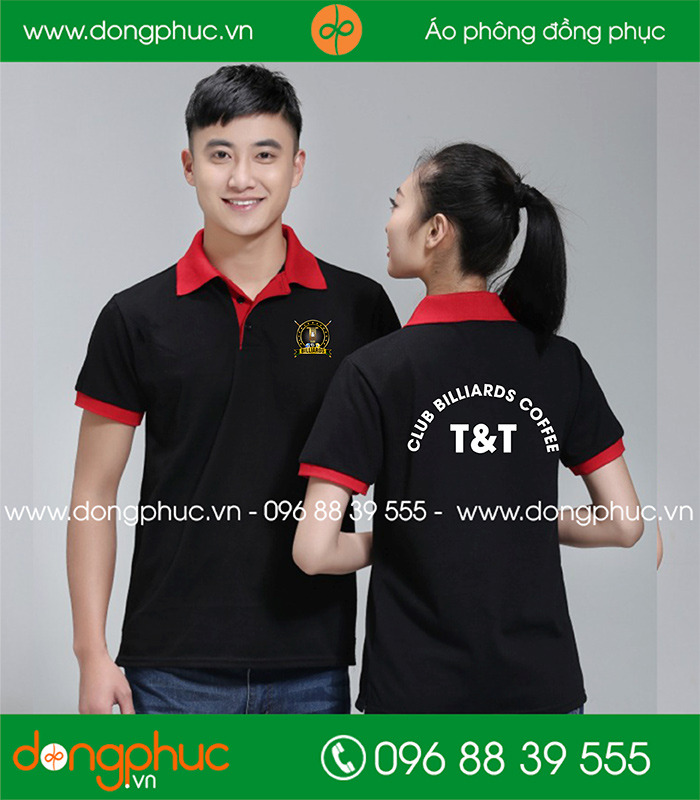 May áo phông Club Billards Coffee T&T - mẫu 2