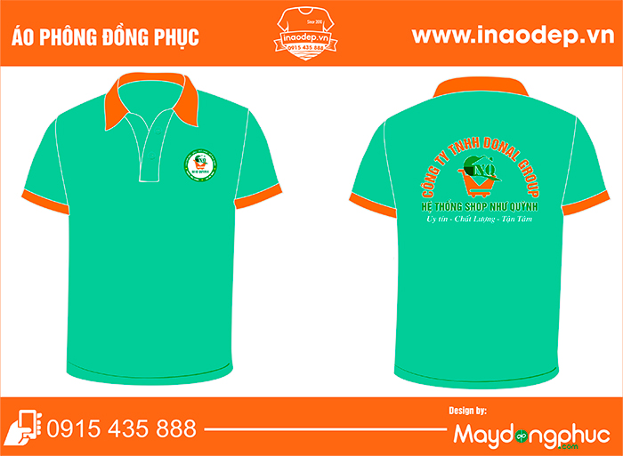 May áo phông cổ bẻ Hệ thống Shop Như Quỳnh - mẫu 3