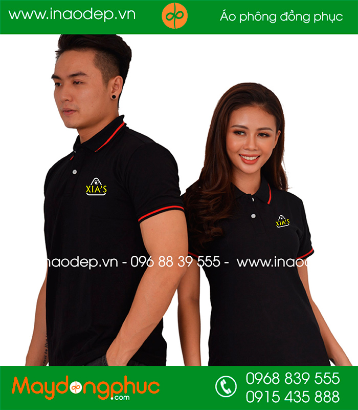 May áo phông cổ bẻ Công ty XIA’S