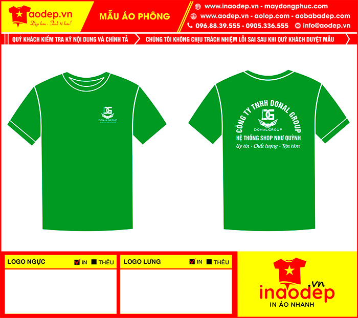 May áo phông cổ tròn Hệ thống Shop Như Quỳnh