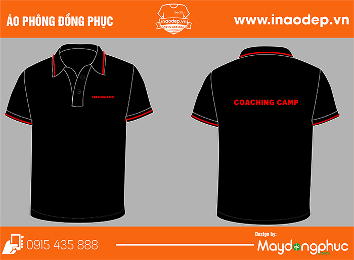 May áo phông đồng phục Coaching Camp