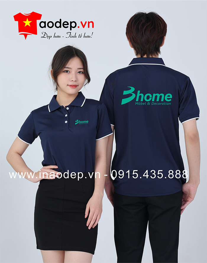 May áo phông Công ty BHome Mobel & Decoration