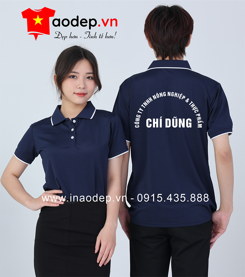 May áo phông Công ty TNHH Nông nghiệp & Thực Phẩm Chí Dũng