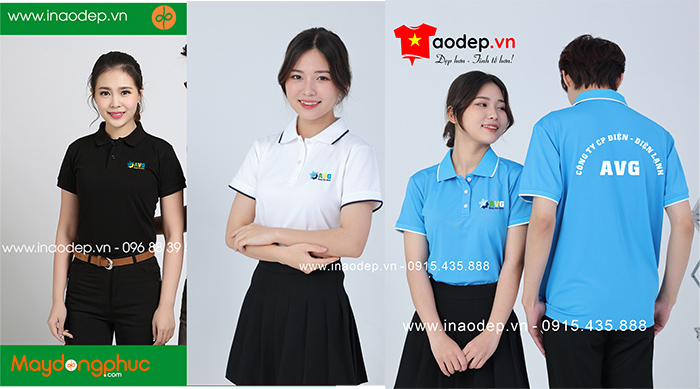 May áo phông Công ty cổ phần Điện – Điện lạnh AVG