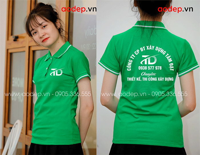 May áo phông Công ty CP ĐT xây dựng Tâm Đạt