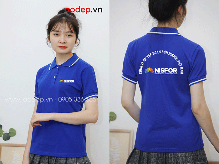 May áo phông Công ty CP Tập đoàn Sơn NISFOR Việt Nam