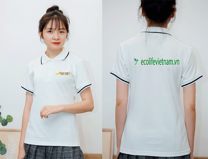 May áo phông Công ty Ecolife Việt Nam