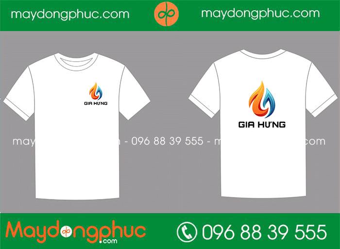 May áo phông Công ty Gia Hưng