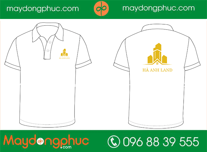 May áo phông Công ty Hà Anh Land