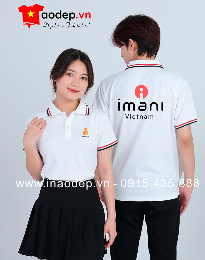 May áo phông Công ty Imani Việt Nam