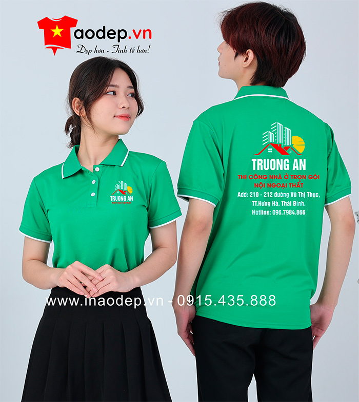 May áo phông Công ty kiến trúc nội thất Trường An