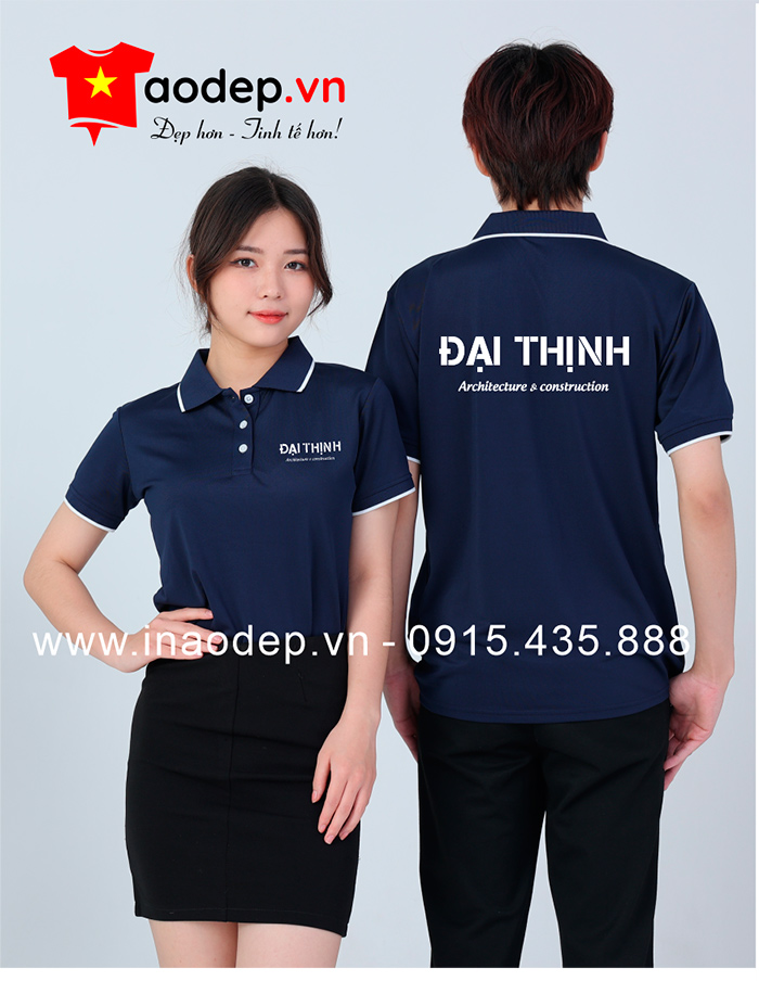 May áo phông Công ty kiến trúc & xây dựng Đại Thịnh