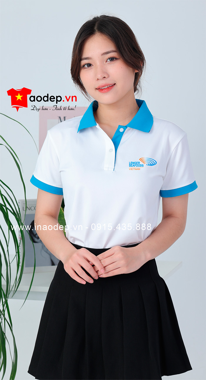May áo phông Công ty Lenger Seafoods Việt Nam