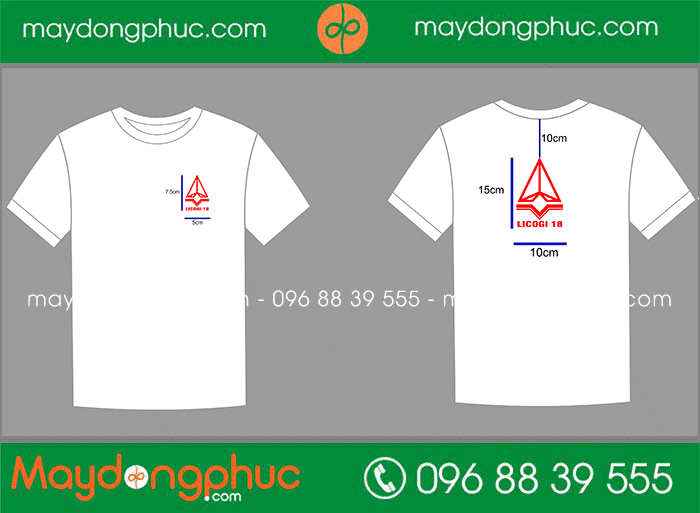 May áo phông Công ty LICOGI