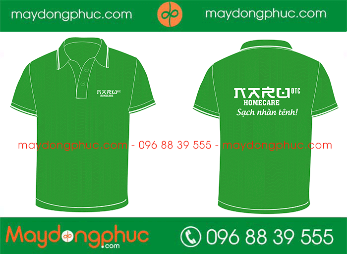 May áo phông Công ty Naru OTC