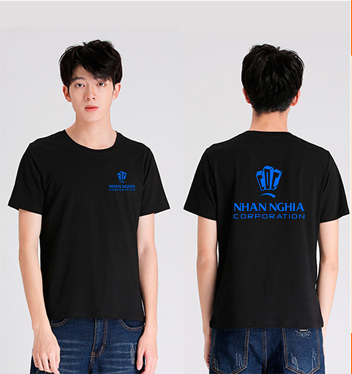 May áo phông cổ tròn Công ty Nhan Nghia Corporation