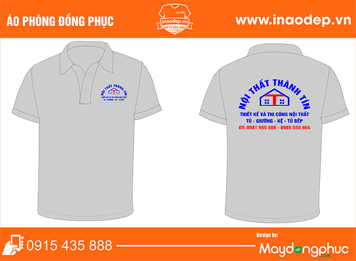 May áo phông Công ty Nội thất Thành Tín