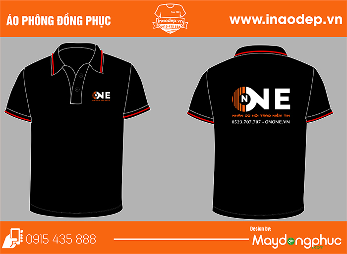 May áo phông Công ty OnOne.vn